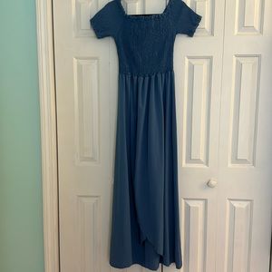 Blue Maxi Dress
